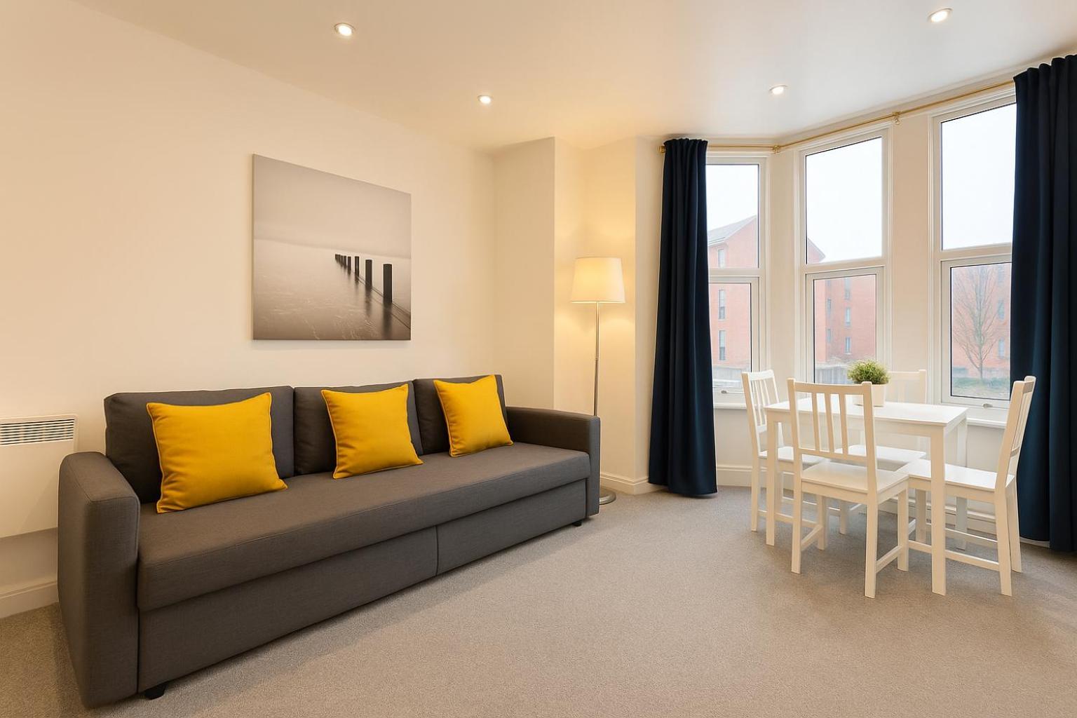 Stylish Modern Apartment For Up To 4 Nr Citycentre Cardiff Kültér fotó